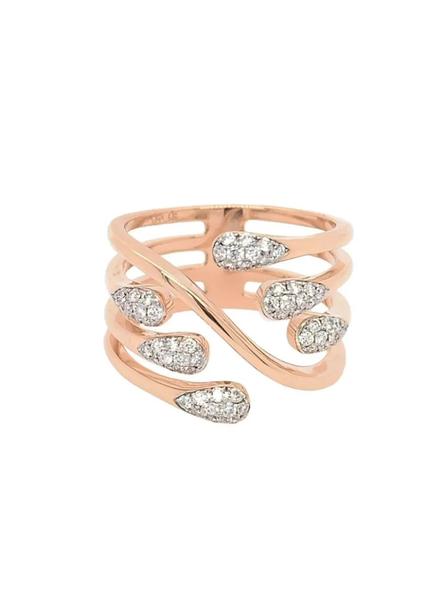 Al Coro Goccia R7561R ring + Luxe Cadeau