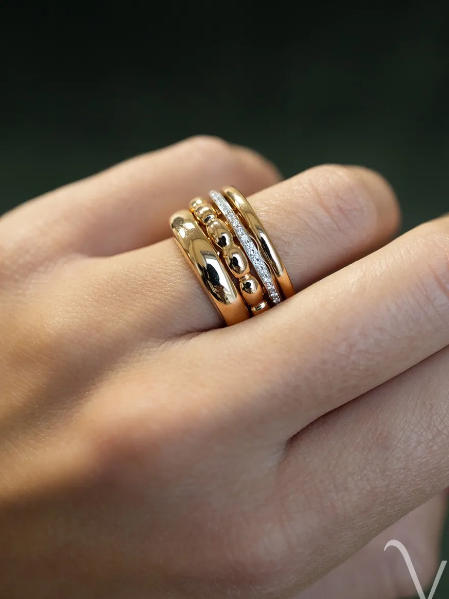 Al Coro La Piazza ring NR1490R + Luxe cadeau