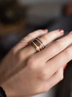 Al Coro Mezzaluna ring briljant | Officieel Dealer