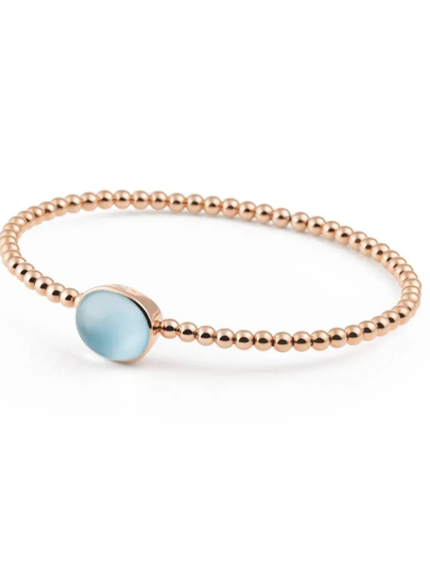 Al Coro Stretch armband met topaas