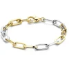 Bicolor closed-forever armband + Luxe Cadeau