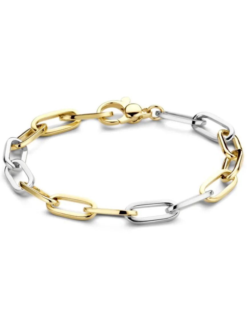 Bicolor closed-forever armband + Luxe Cadeau