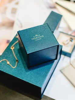 Bicolor gouden ring met vlechtpatroon briljant + Luxe Cadeau