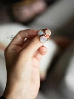 Bigli Mini Waves ring 23R184RBRDIA + Luxe Cadeau