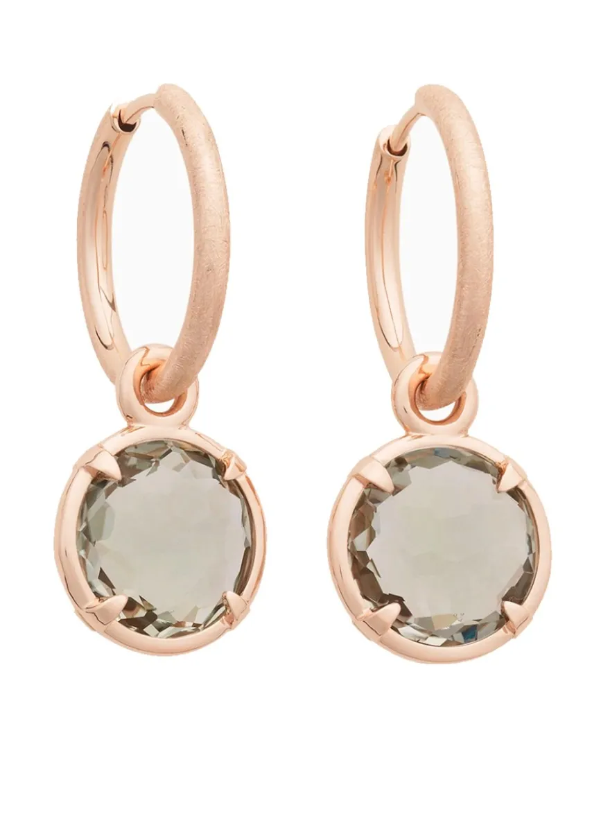 Bron Lux creolen mat 7OR477920M + Luxe cadeau