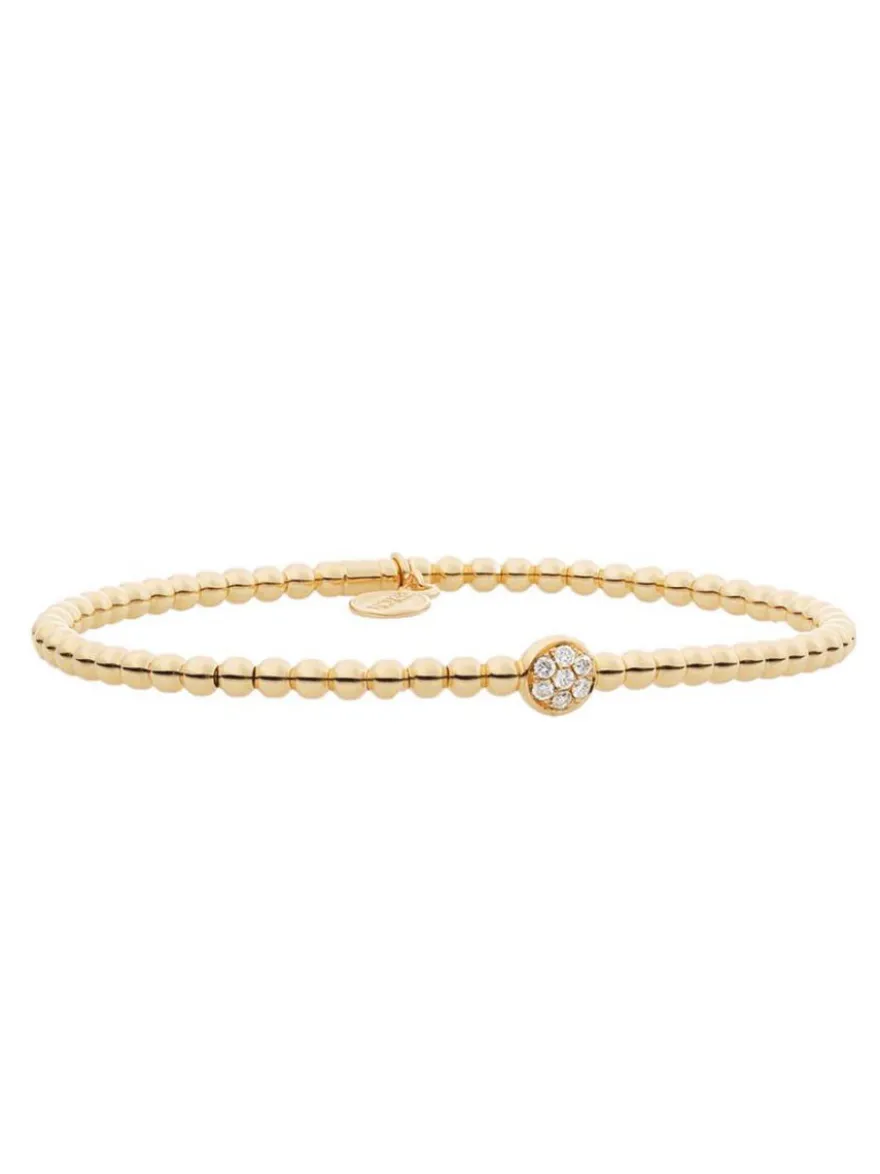 Bron Reflex armband geelgoud met briljant 7AG3956BR + Luxe Cadeau
