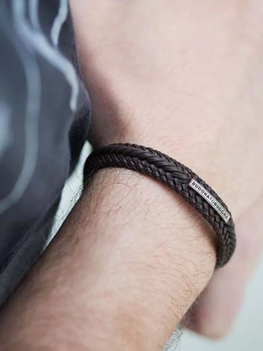 Buddha to Buddha Nurul Leather armband + Luxe Cadeau