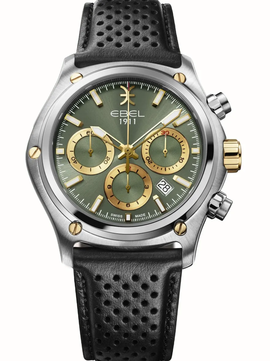 Ebel Chronograph 1911 serie 44mm 1216681 + Luxe Cadeau