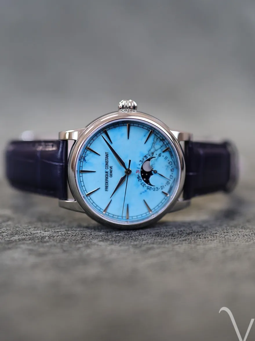 Frederique Constant Classic Moonphase Date Manufacture FC-716TU3H6 + Luxe Cadeau
