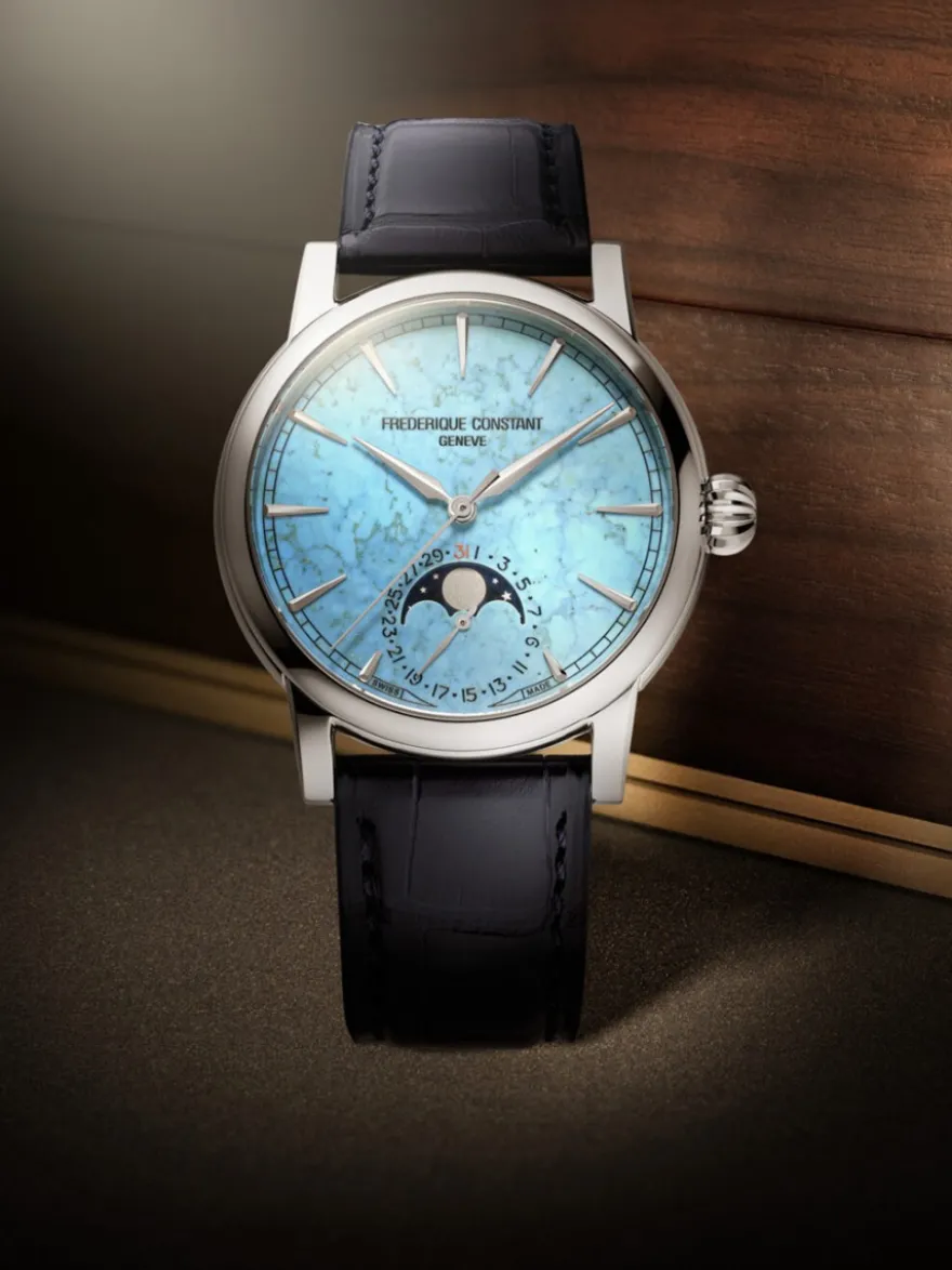 Frederique Constant Classic Moonphase Date Manufacture FC-716TU3H6 + Luxe Cadeau