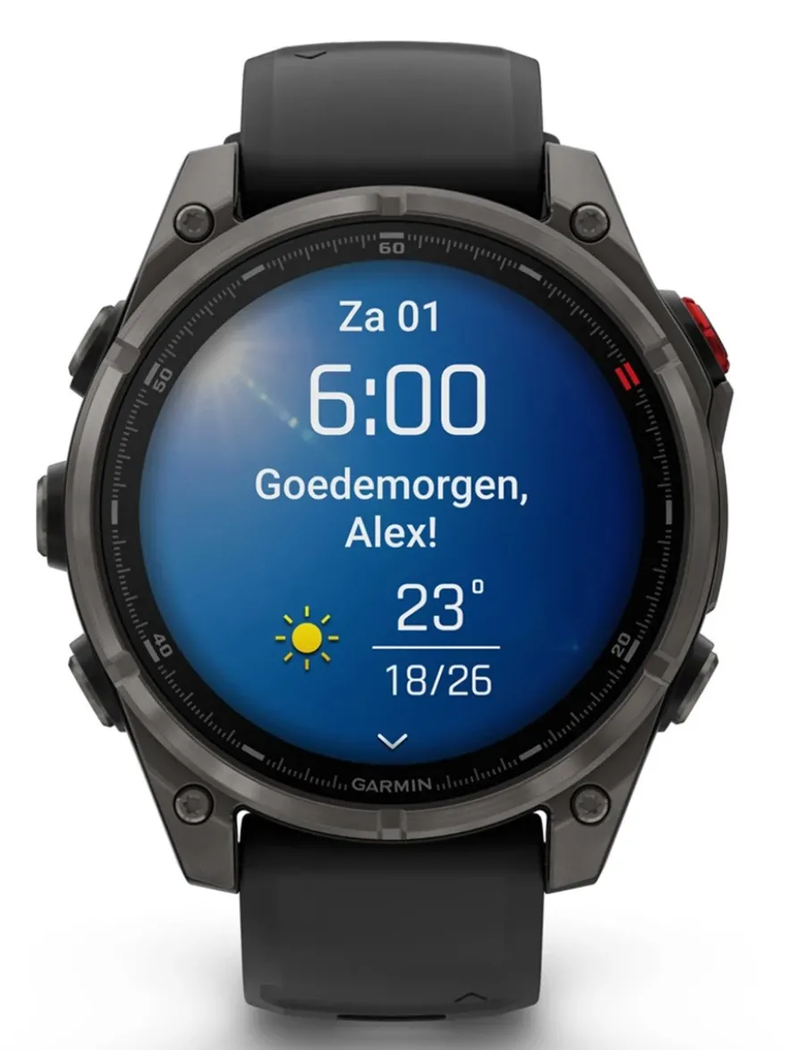Garmin Fenix 8 Pro 47mm Amoled 010-03198-01 + Luxe Cadeau