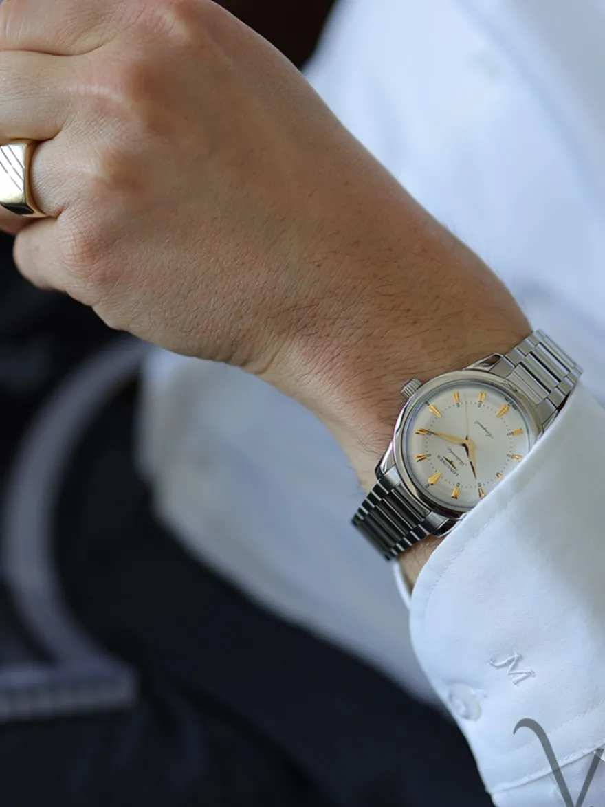 Longines Conquest Heritage 38mm L1.649.4.72.6 + Luxe Cadeau