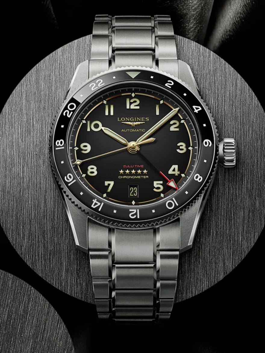 Longines Spirit Zulu Time L3.802.1.53.6 + Luxe Cadeau