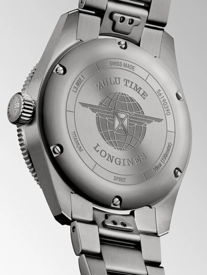 Longines Spirit Zulu Time L3.802.1.53.6 + Luxe Cadeau