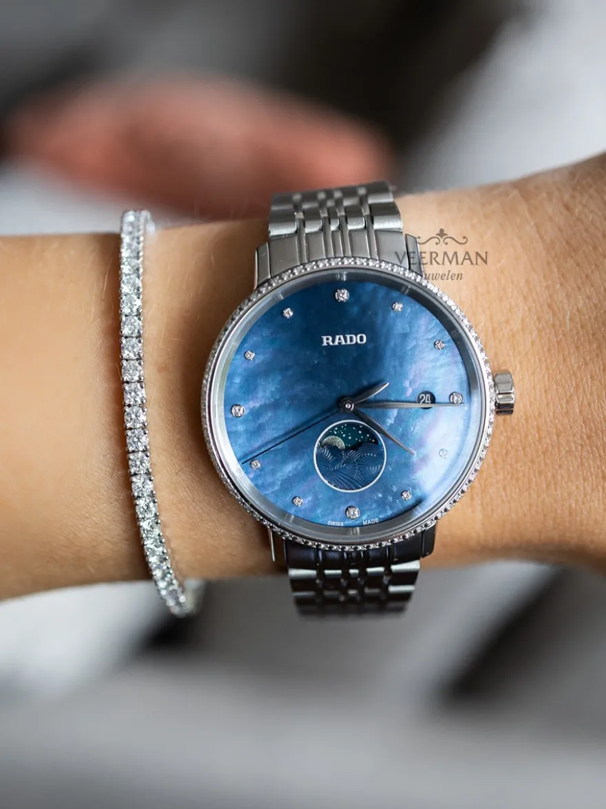 R22882903 RADO Coupole Classic Moonphase + Luxe cadeau