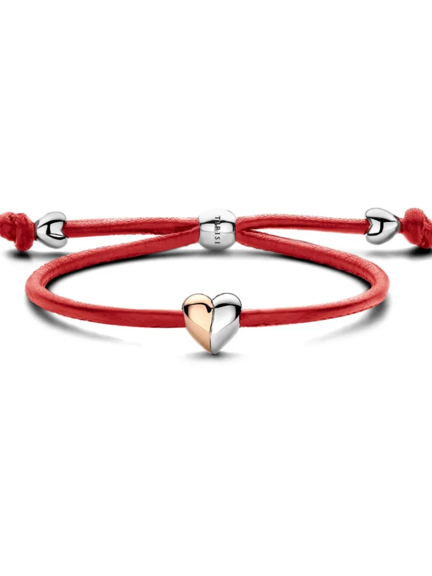 Tirisi Moda Armband Hartje TM2234RE(2P) + Luxe Cadeau